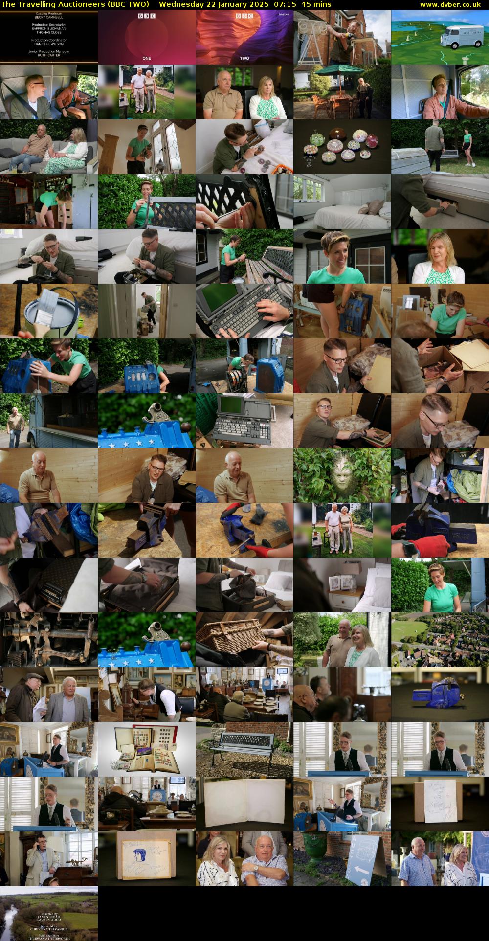 The Travelling Auctioneers (BBC TWO) Wednesday 22 January 2025 07:15 - 08:00