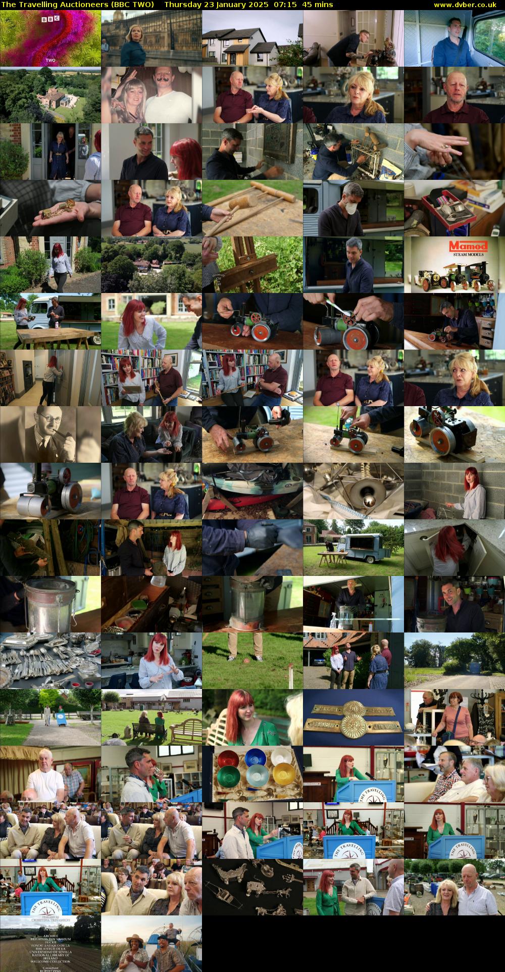 The Travelling Auctioneers (BBC TWO) Thursday 23 January 2025 07:15 - 08:00