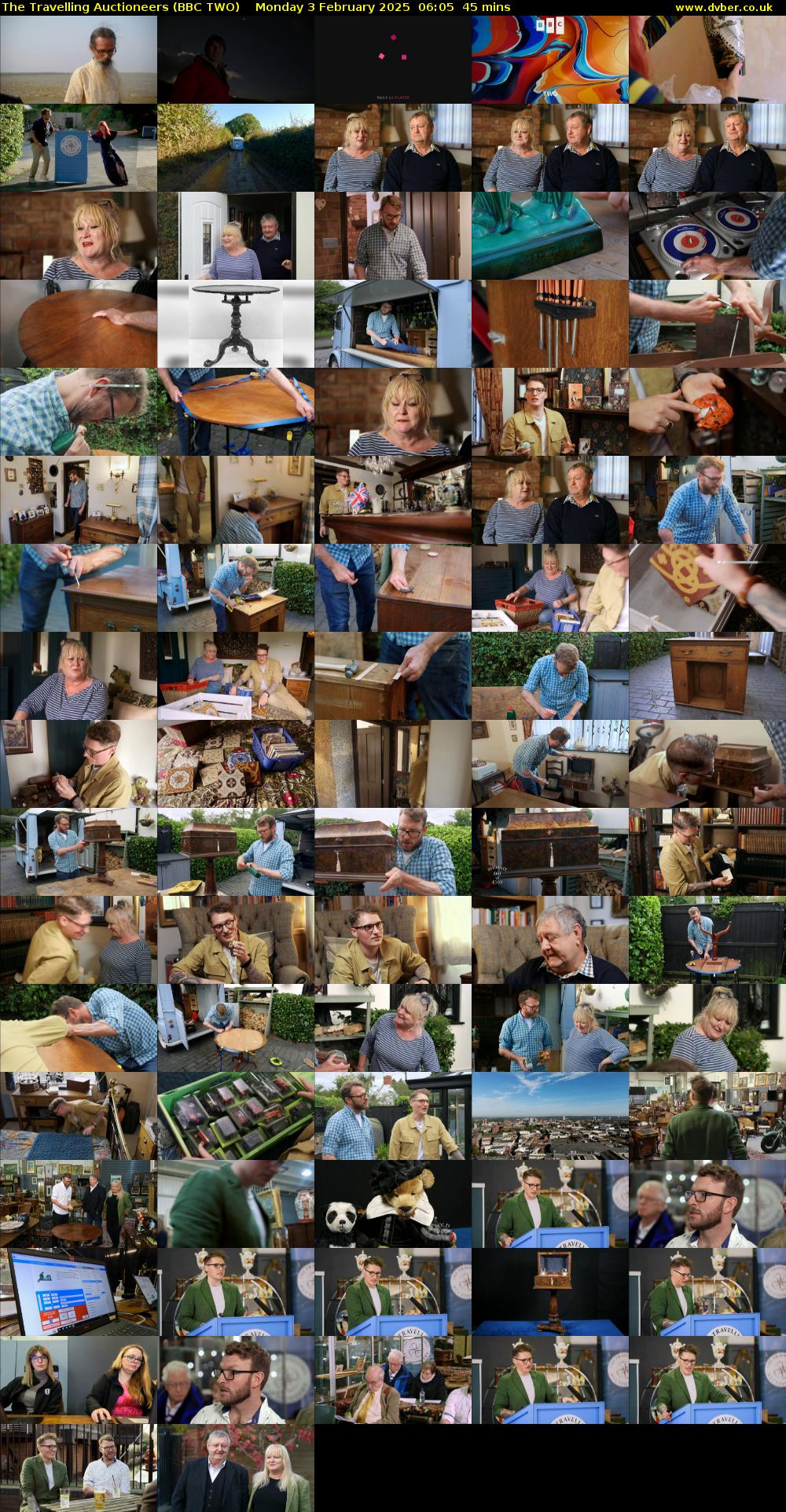 The Travelling Auctioneers (BBC TWO) Monday 3 February 2025 06:05 - 06:50