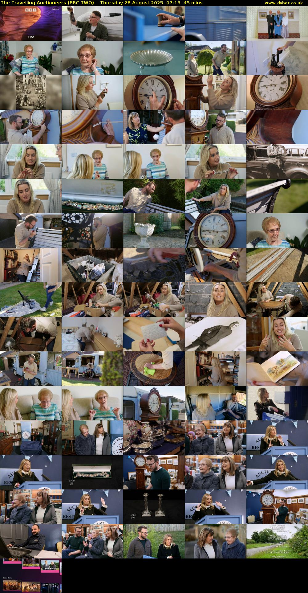 The Travelling Auctioneers (BBC TWO) Thursday 28 August 2025 07:15 - 08:00