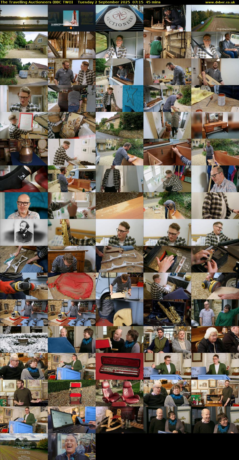 The Travelling Auctioneers (BBC TWO) Tuesday 2 September 2025 07:15 - 08:00