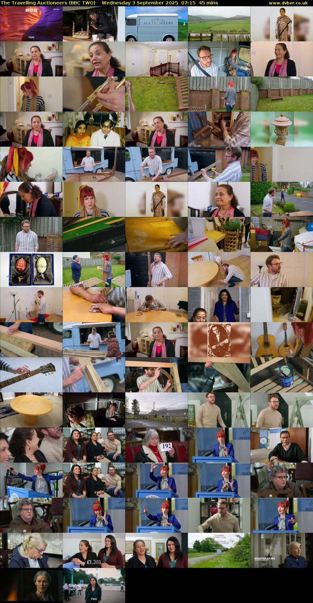 The Travelling Auctioneers (BBC TWO) Wednesday 3 September 2025 07:15 - 08:00