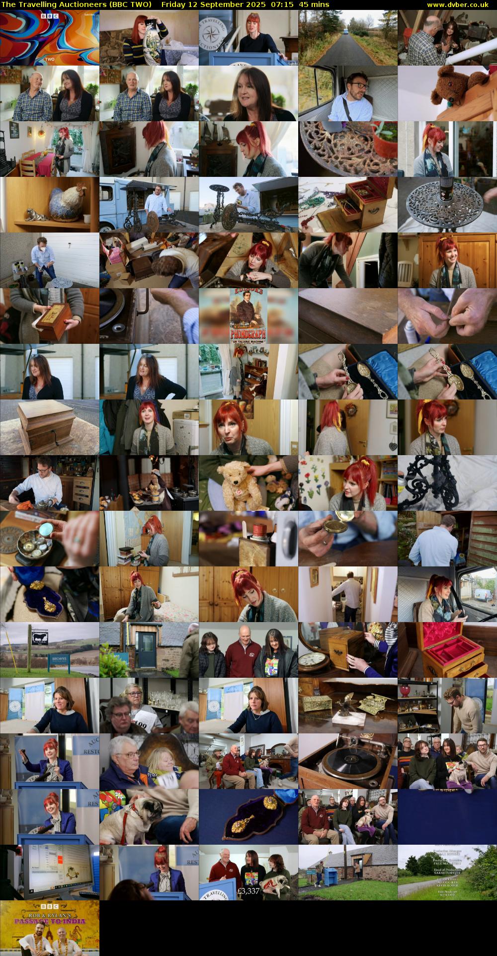 The Travelling Auctioneers (BBC TWO) Friday 12 September 2025 07:15 - 08:00