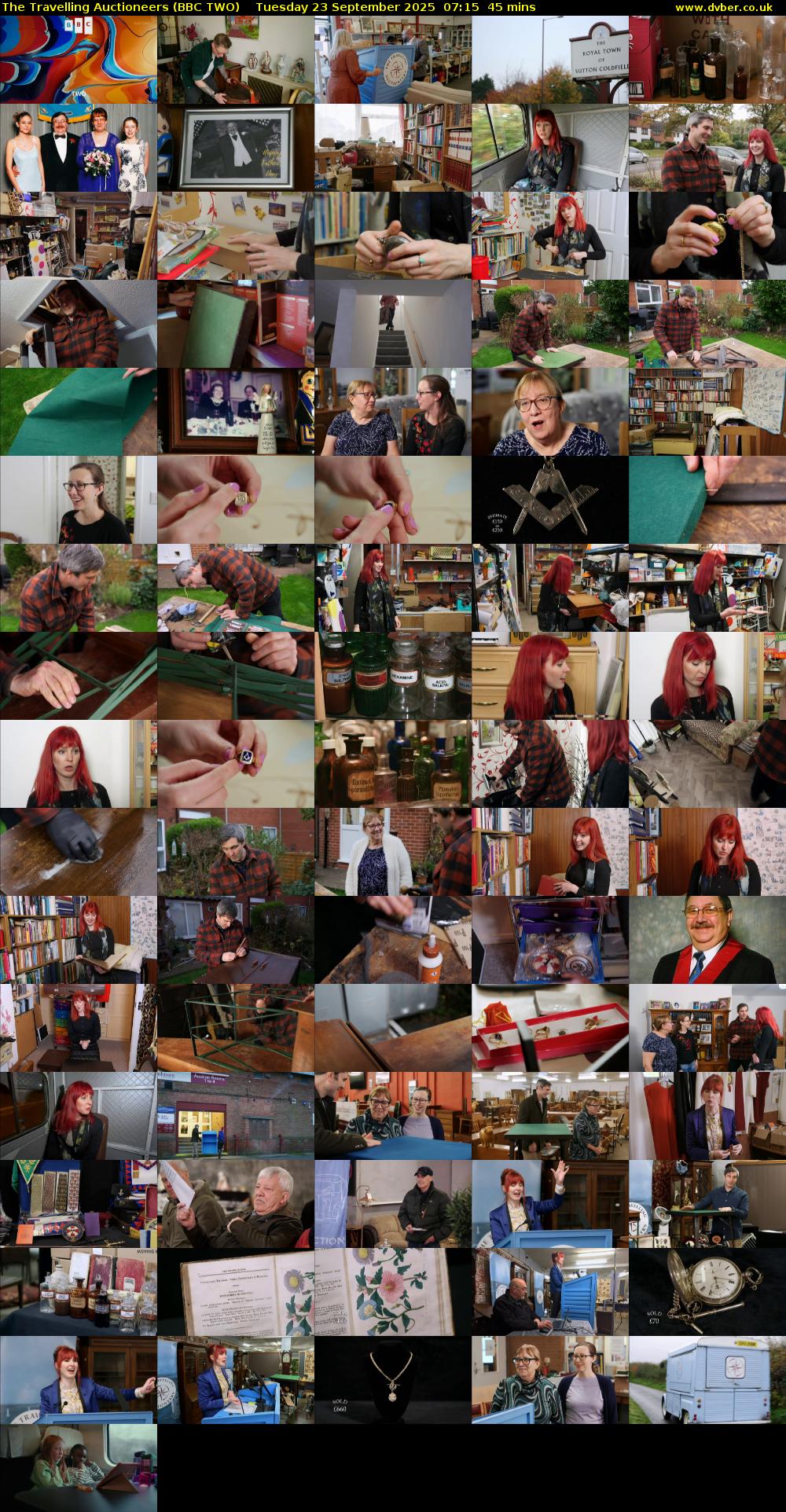 The Travelling Auctioneers (BBC TWO) Tuesday 23 September 2025 07:15 - 08:00