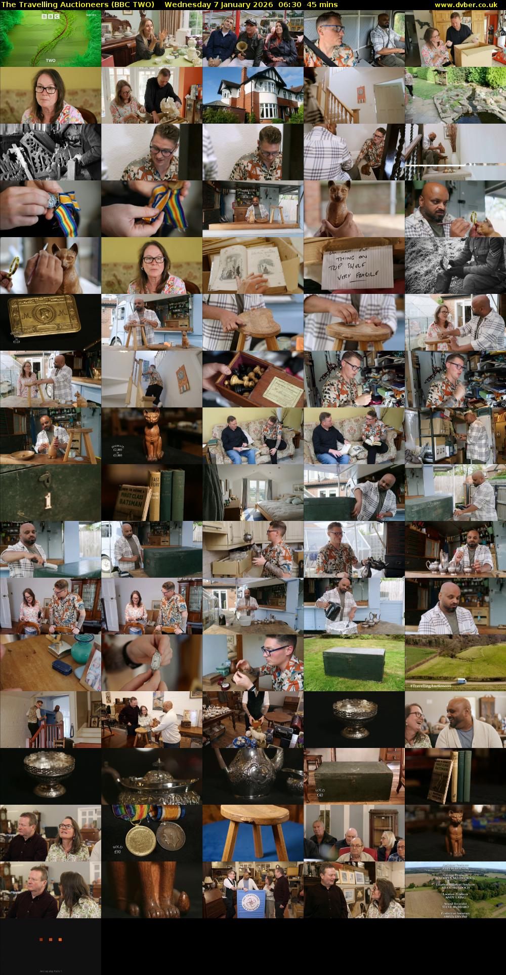 The Travelling Auctioneers (BBC TWO) Wednesday 7 January 2026 06:30 - 07:15