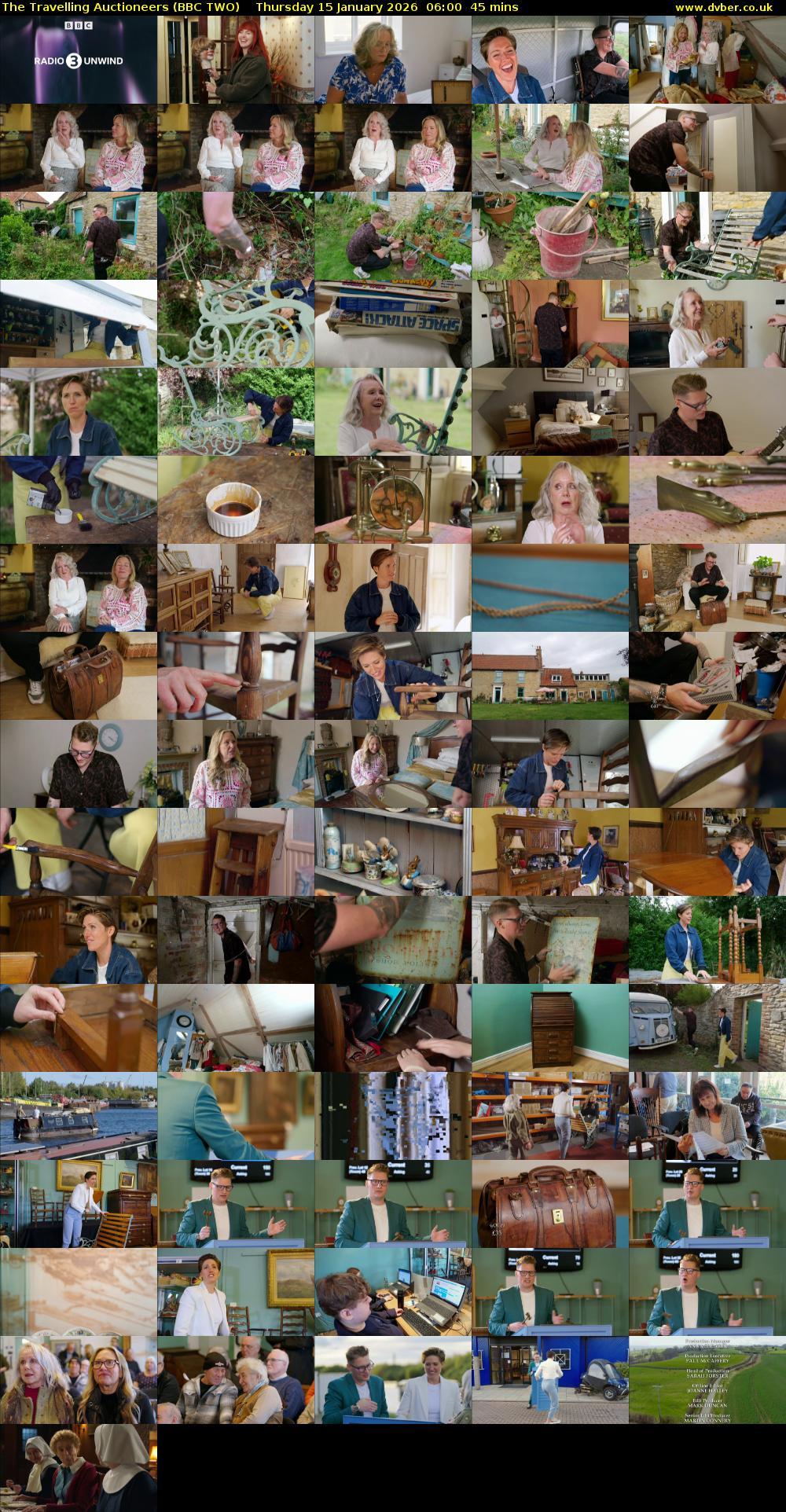 The Travelling Auctioneers (BBC TWO) Thursday 15 January 2026 06:00 - 06:45