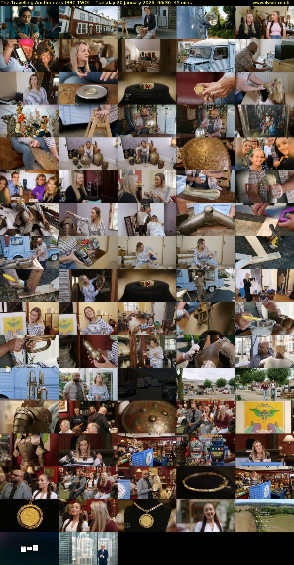 The Travelling Auctioneers (BBC TWO) Tuesday 20 January 2026 06:30 - 07:15