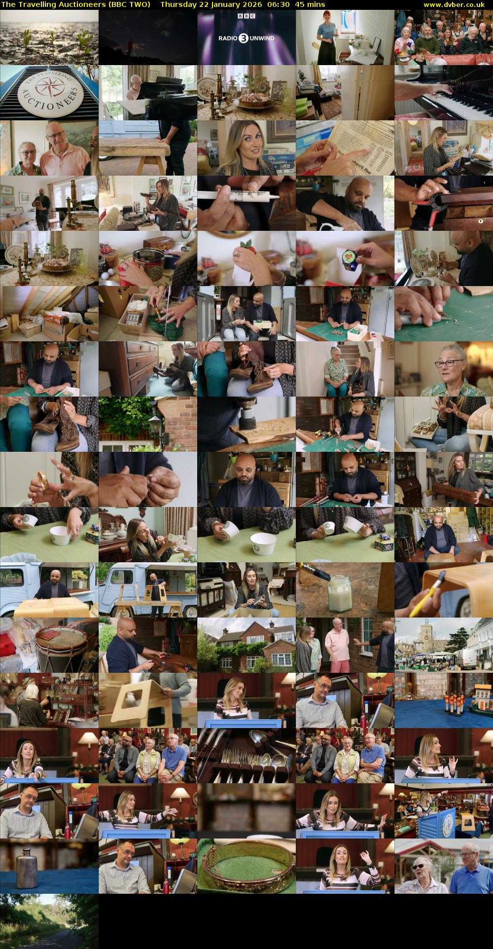 The Travelling Auctioneers (BBC TWO) Thursday 22 January 2026 06:30 - 07:15