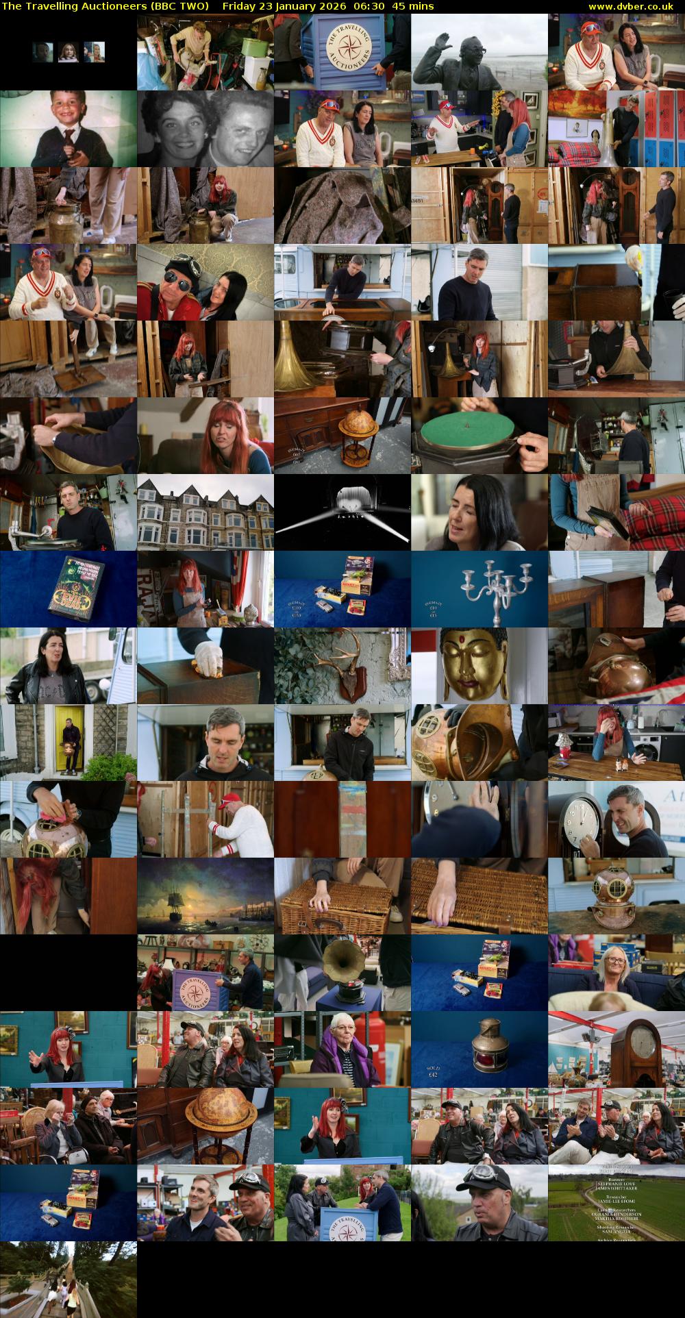 The Travelling Auctioneers (BBC TWO) Friday 23 January 2026 06:30 - 07:15