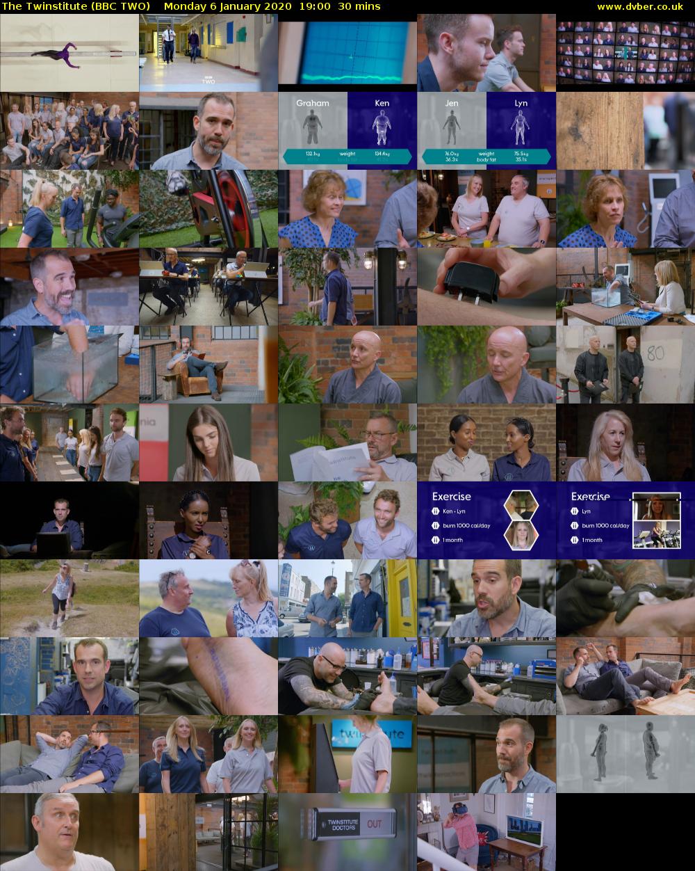 The Twinstitute (BBC TWO) Monday 6 January 2020 19:00 - 19:30