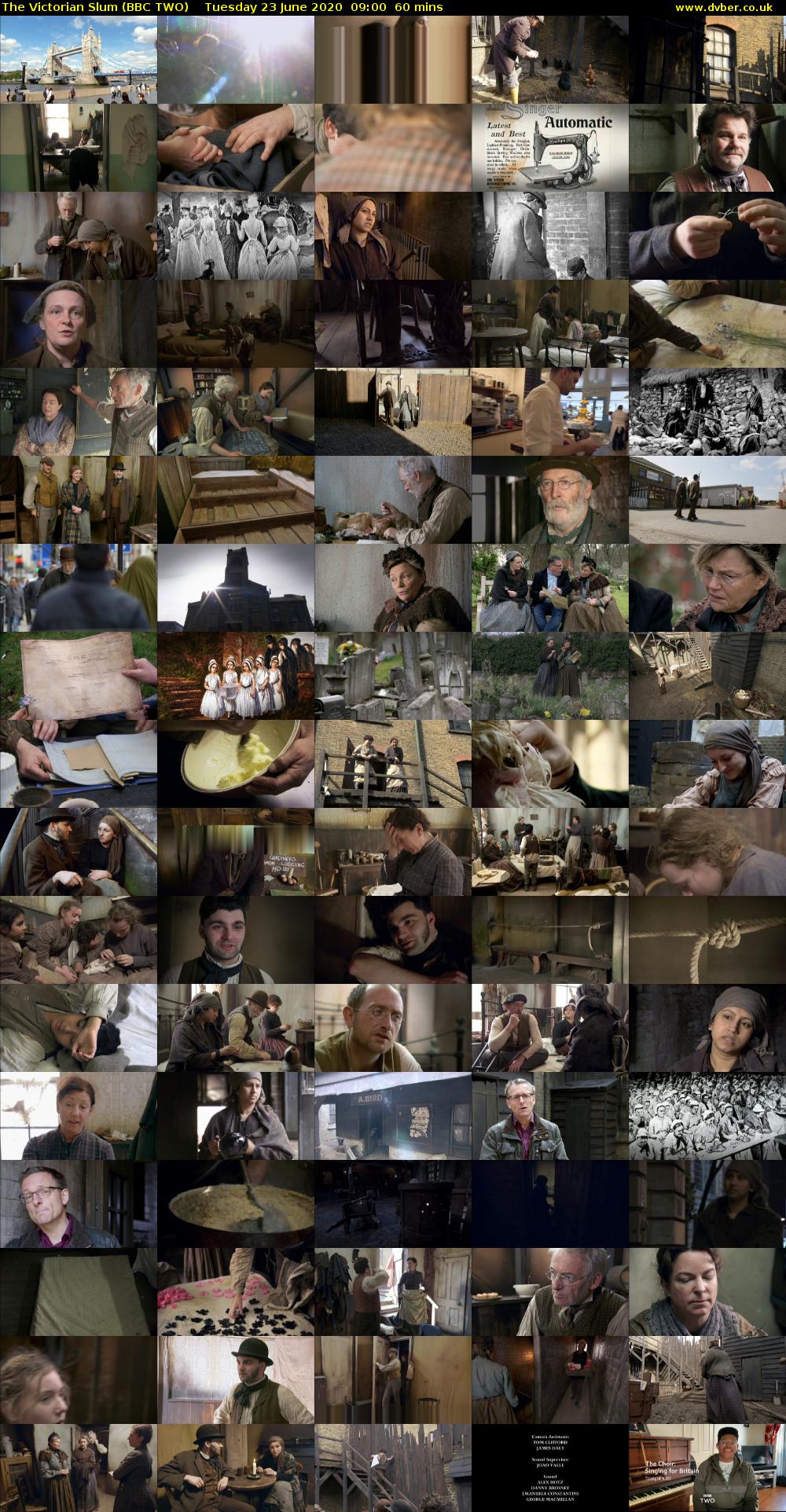 The Victorian Slum (BBC TWO) Tuesday 23 June 2020 09:00 - 10:00