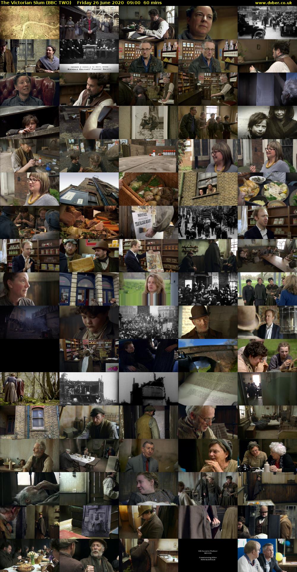 The Victorian Slum (BBC TWO) Friday 26 June 2020 09:00 - 10:00
