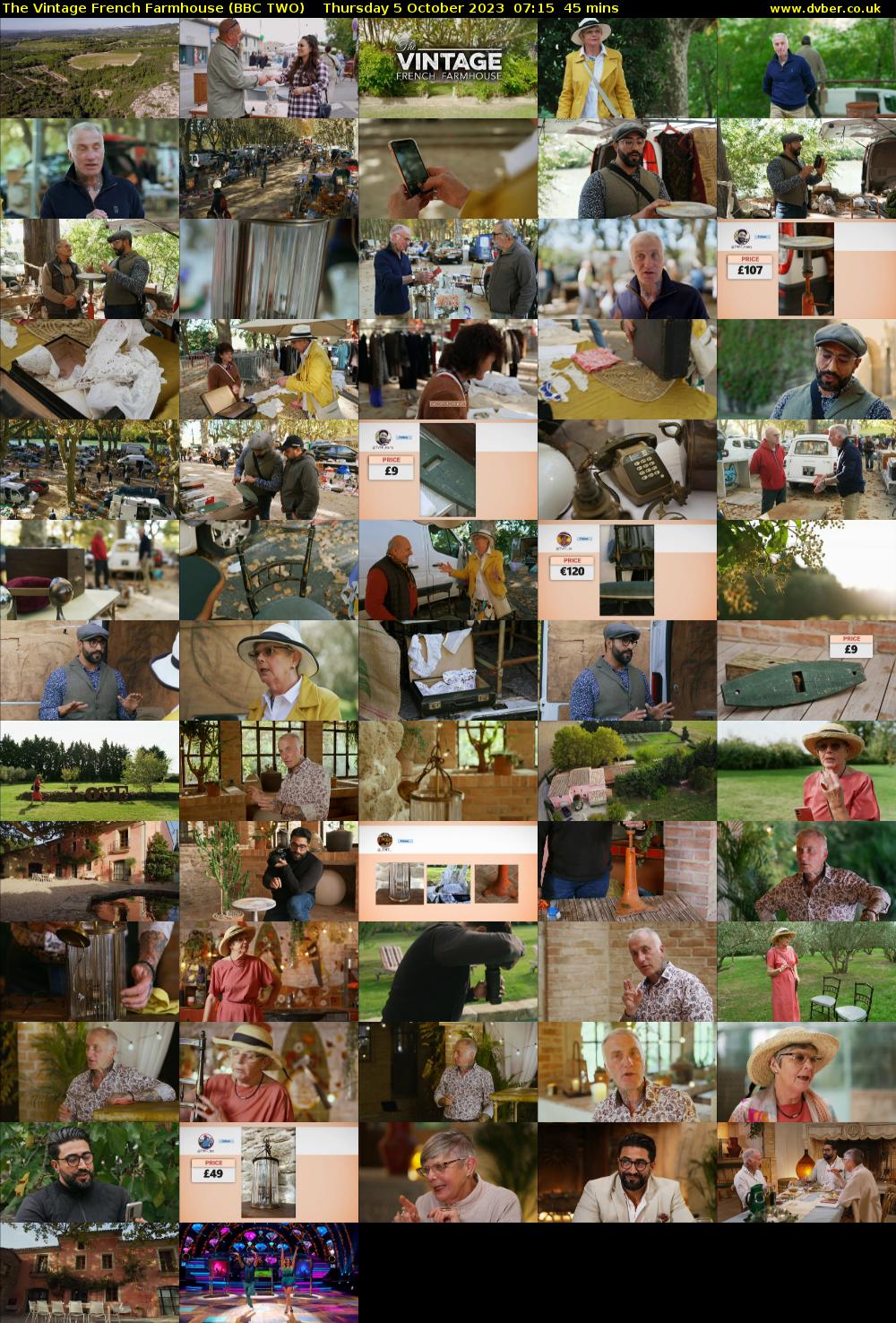 The Vintage French Farmhouse (BBC TWO) Thursday 5 October 2023 07:15 - 08:00