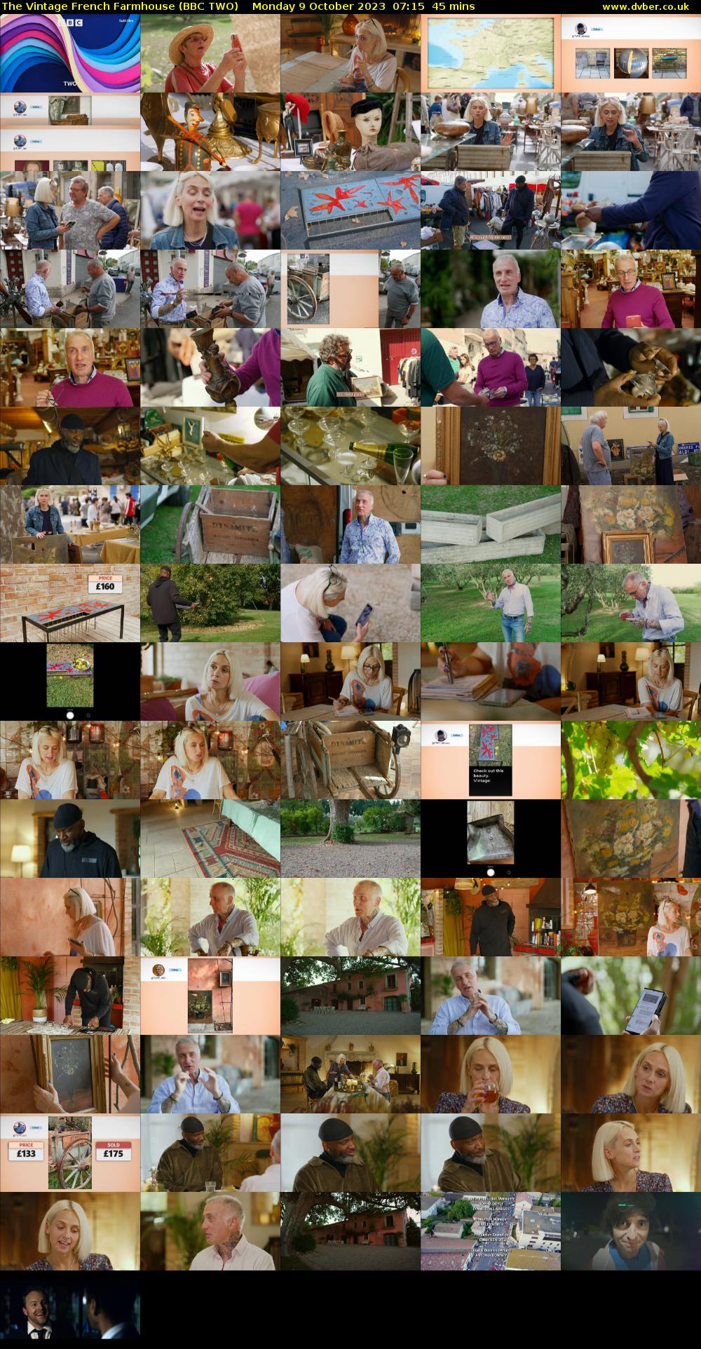 The Vintage French Farmhouse (BBC TWO) Monday 9 October 2023 07:15 - 08:00