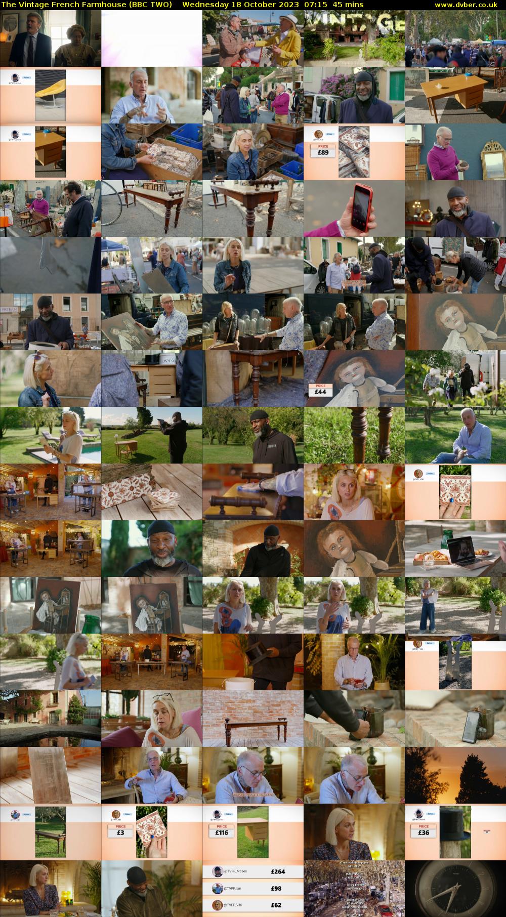 The Vintage French Farmhouse (BBC TWO) Wednesday 18 October 2023 07:15 - 08:00
