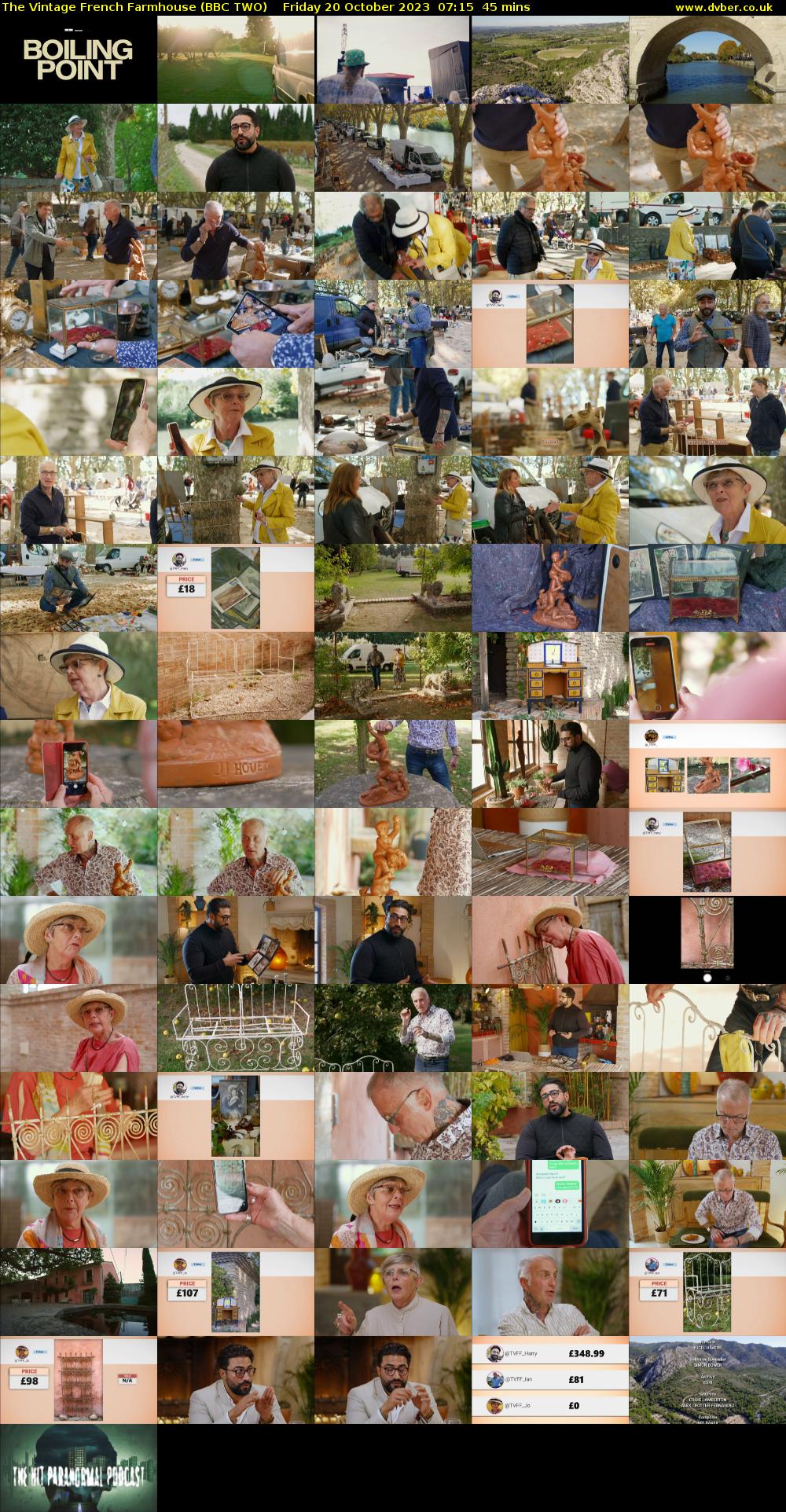 The Vintage French Farmhouse (BBC TWO) Friday 20 October 2023 07:15 - 08:00