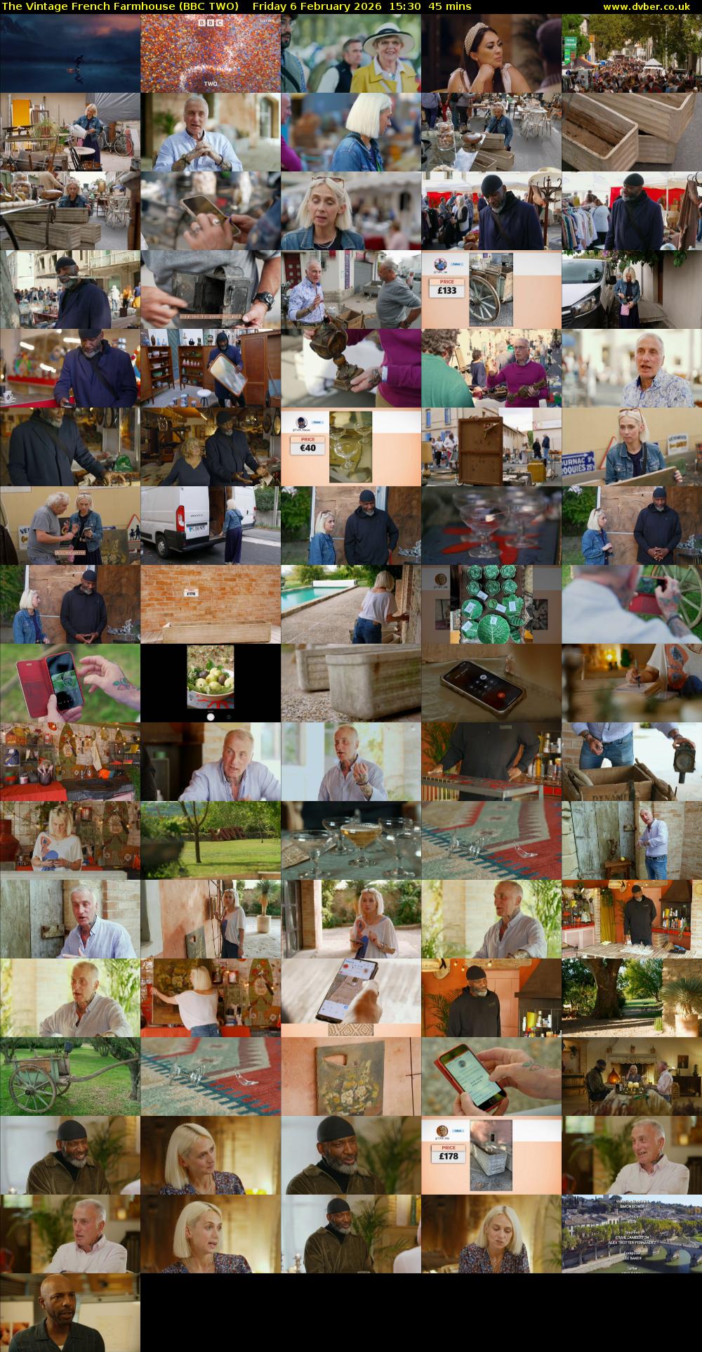 The Vintage French Farmhouse (BBC TWO) Friday 6 February 2026 15:30 - 16:15