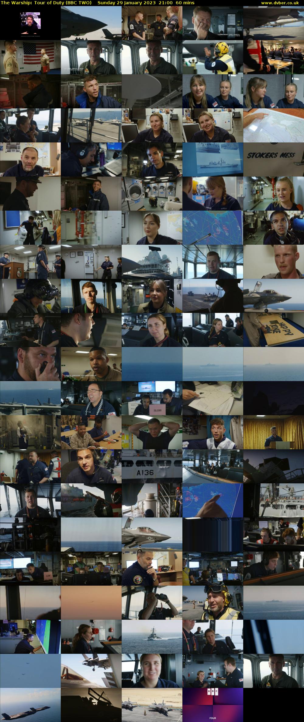The Warship: Tour of Duty (BBC TWO) Sunday 29 January 2023 21:00 - 22:00