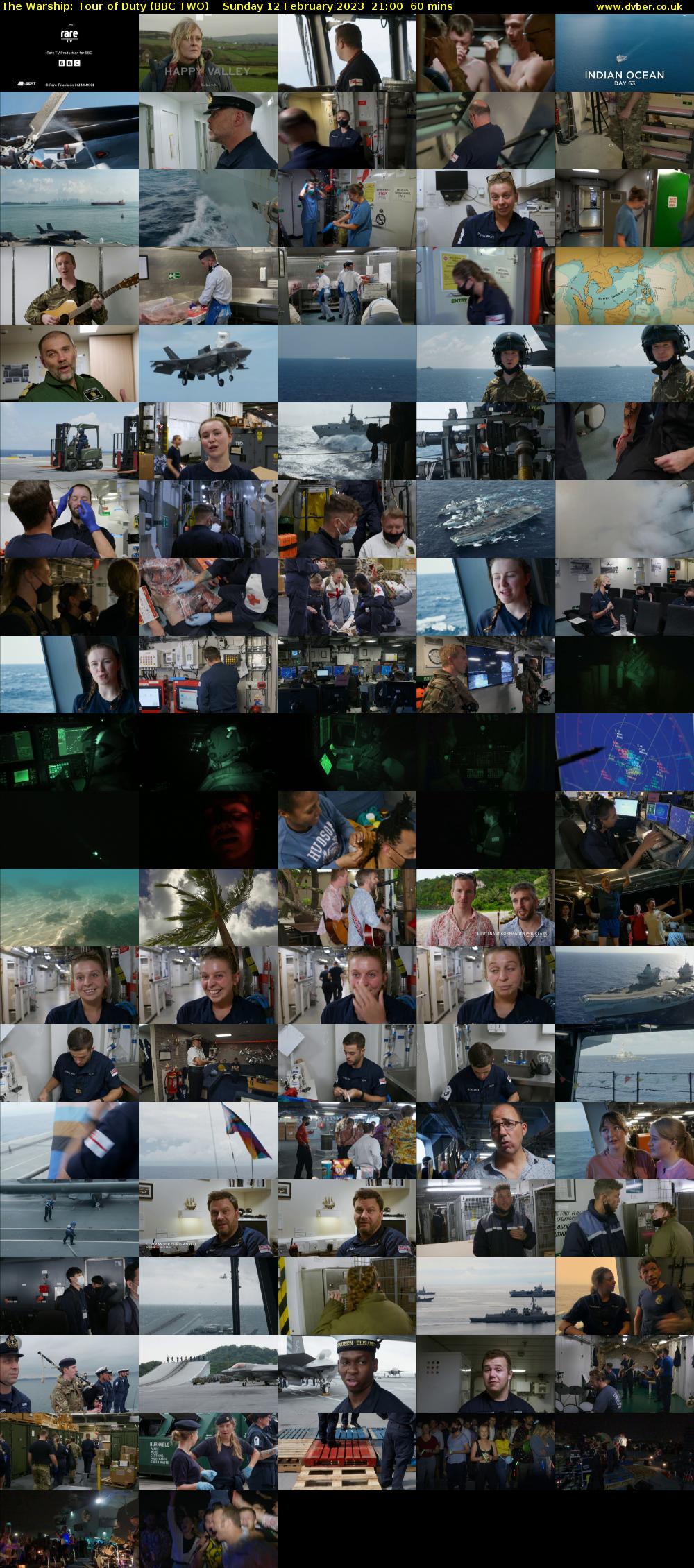 The Warship: Tour of Duty (BBC TWO) Sunday 12 February 2023 21:00 - 22:00