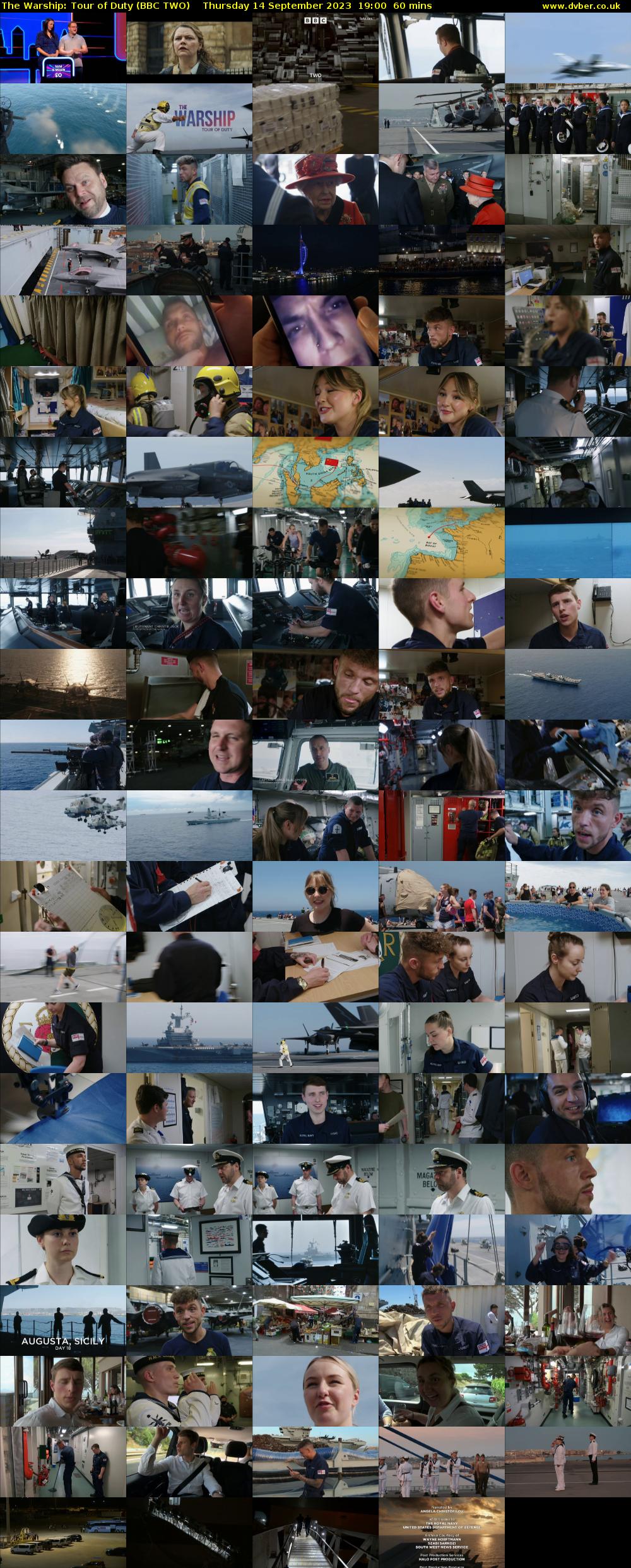 The Warship: Tour of Duty (BBC TWO) Thursday 14 September 2023 19:00 - 20:00