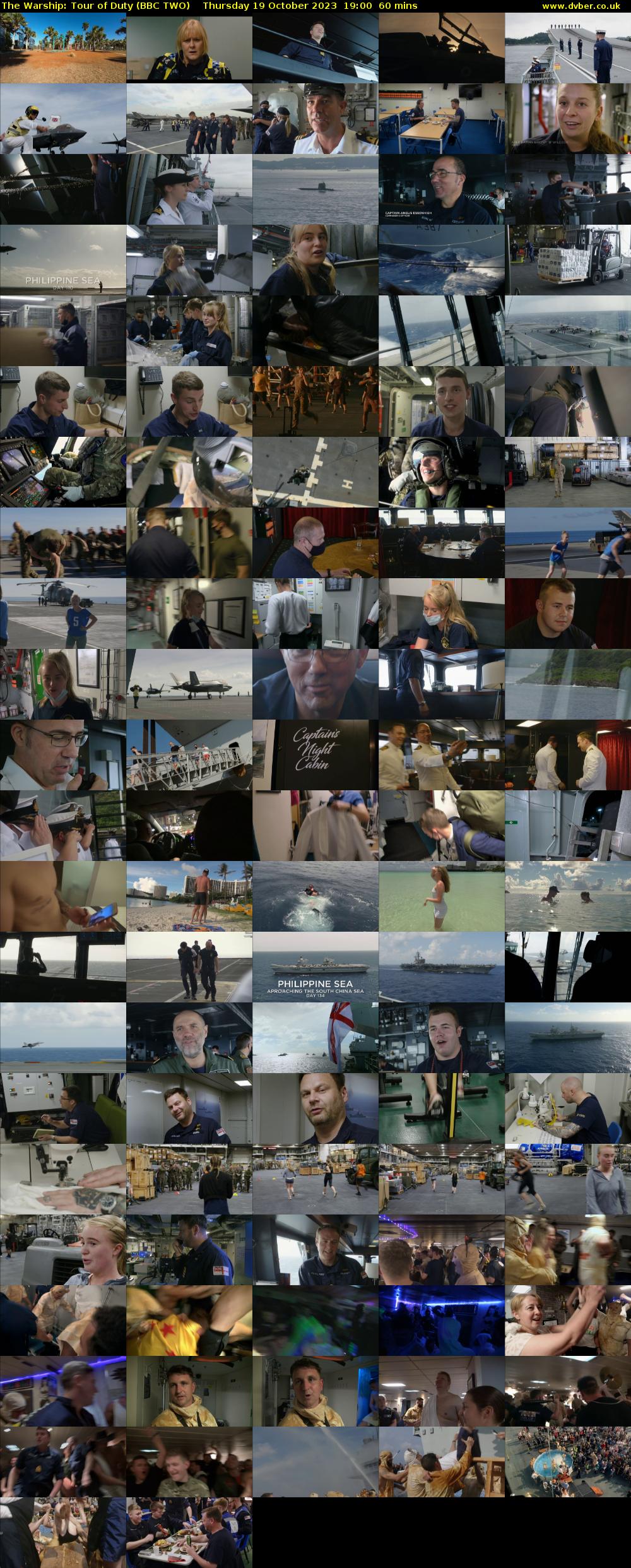 The Warship: Tour of Duty (BBC TWO) Thursday 19 October 2023 19:00 - 20:00