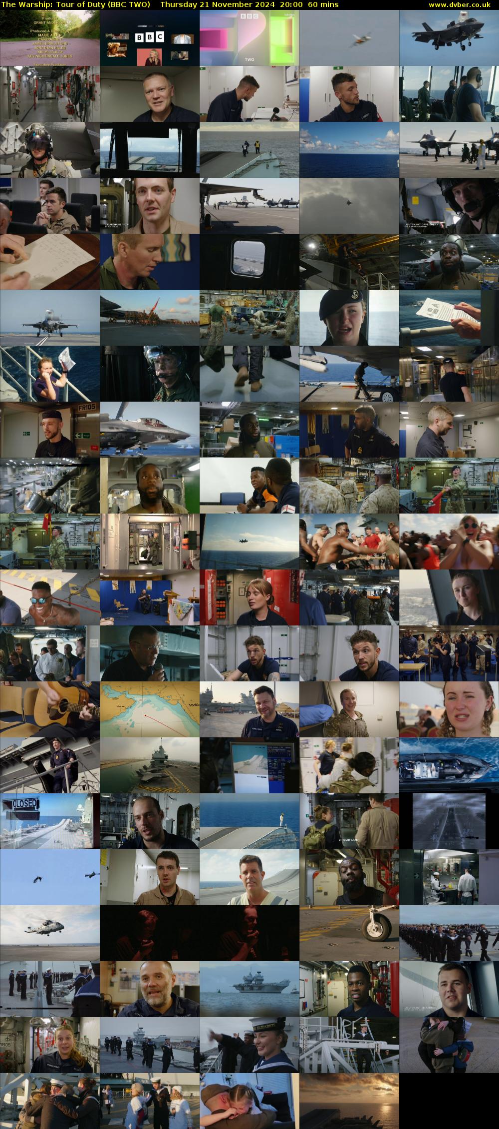 The Warship: Tour of Duty (BBC TWO) Thursday 21 November 2024 20:00 - 21:00