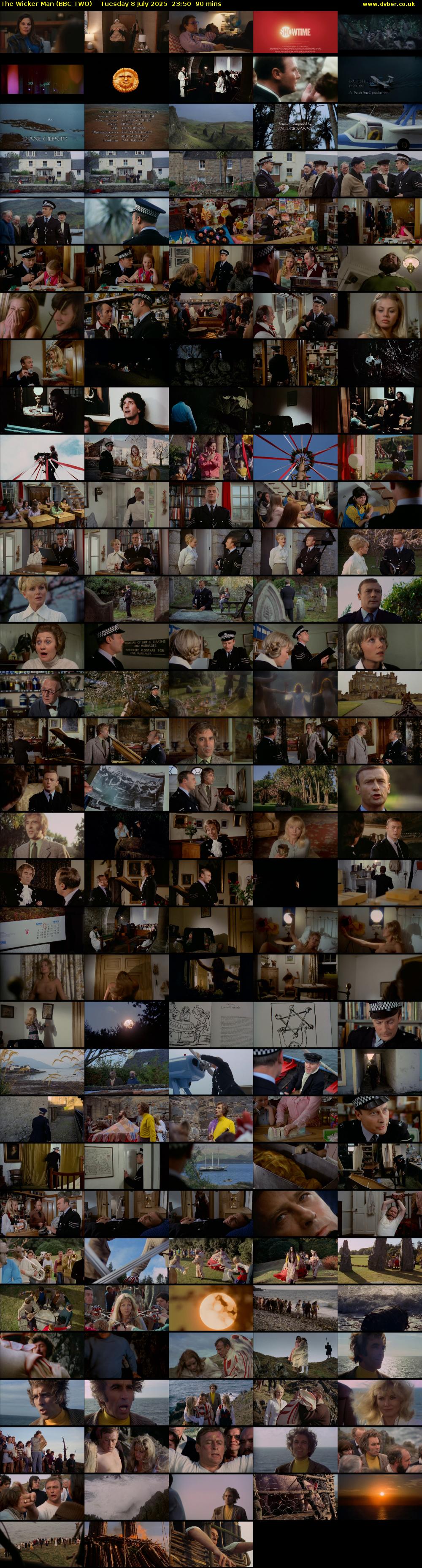 The Wicker Man (BBC TWO) Tuesday 8 July 2025 23:50 - 01:20