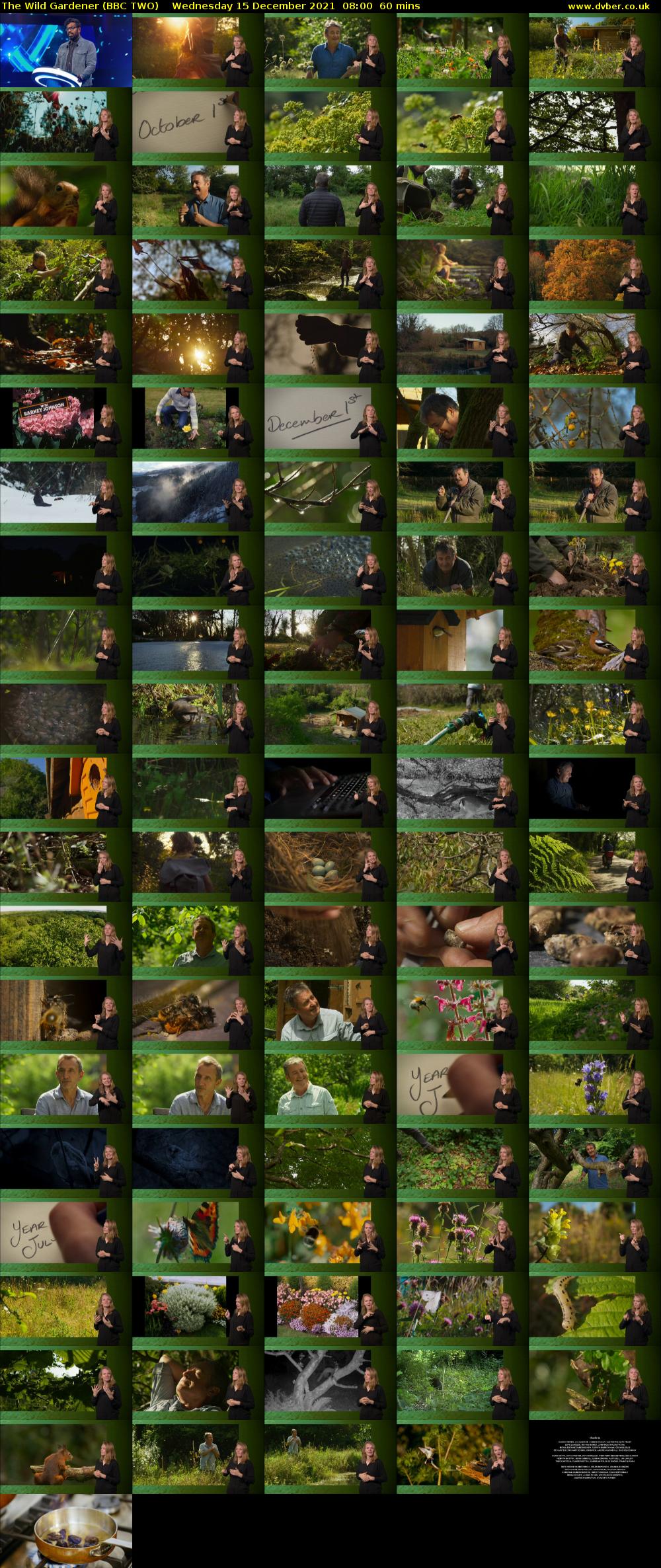 The Wild Gardener (BBC TWO) Wednesday 15 December 2021 08:00 - 09:00