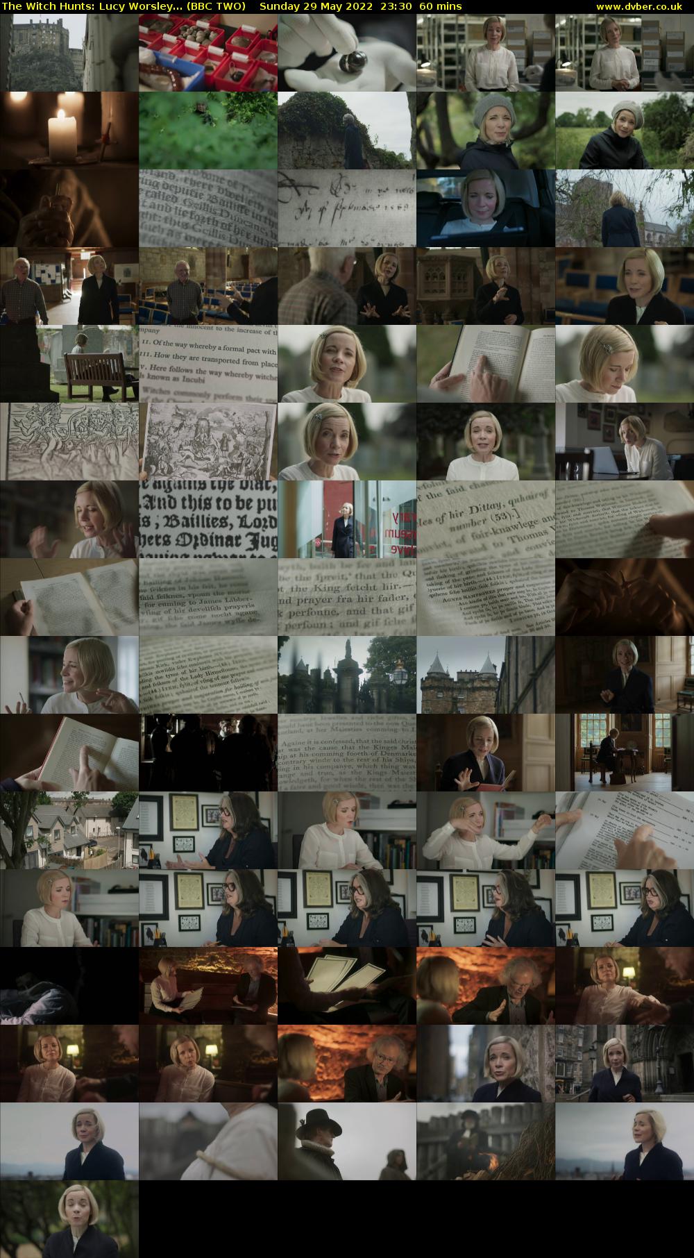The Witch Hunts: Lucy Worsley... (BBC TWO) Sunday 29 May 2022 23:30 - 00:30