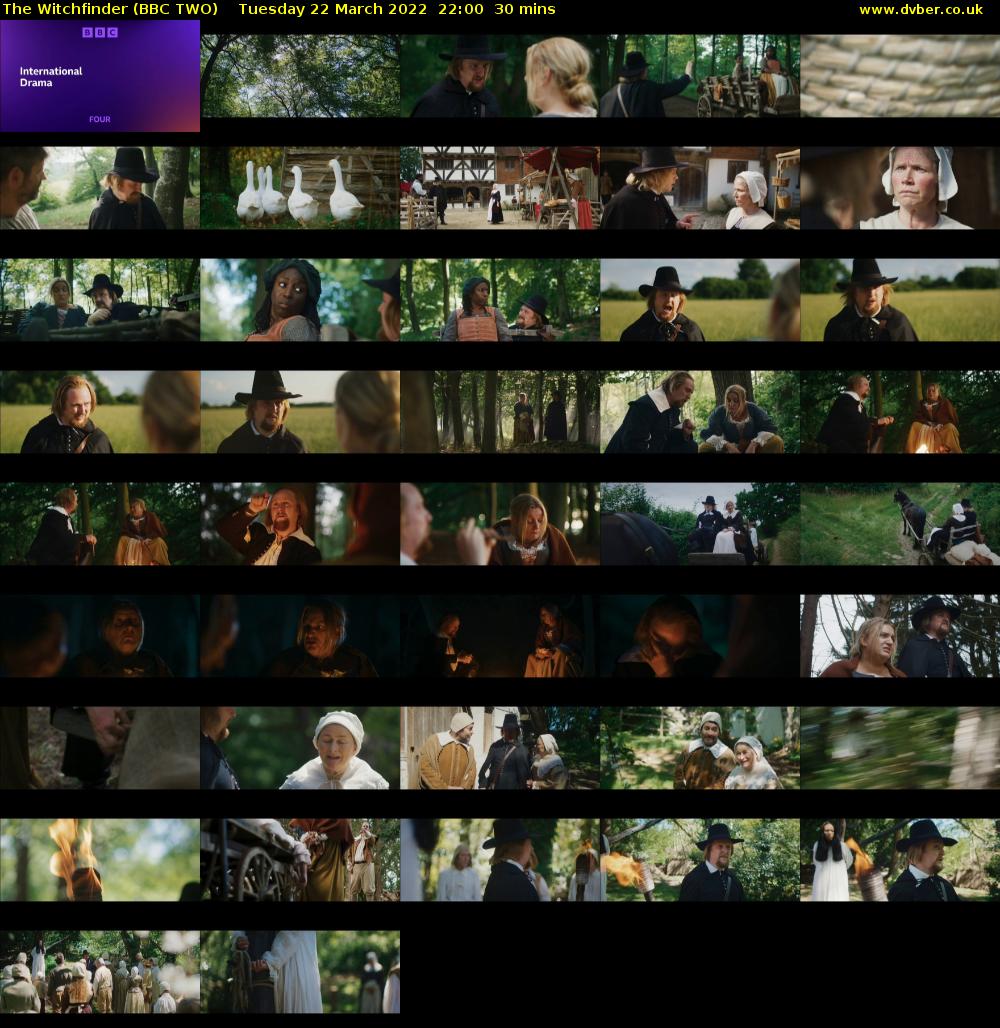 The Witchfinder (BBC TWO) Tuesday 22 March 2022 22:00 - 22:30