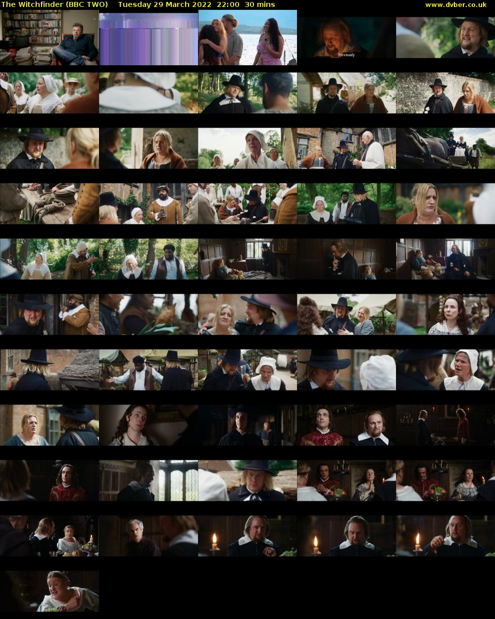 The Witchfinder (BBC TWO) Tuesday 29 March 2022 22:00 - 22:30