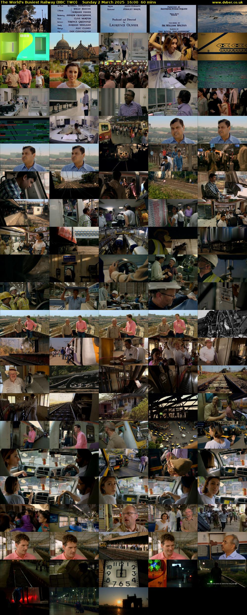 The World's Busiest Railway (BBC TWO) Sunday 2 March 2025 16:00 - 17:00