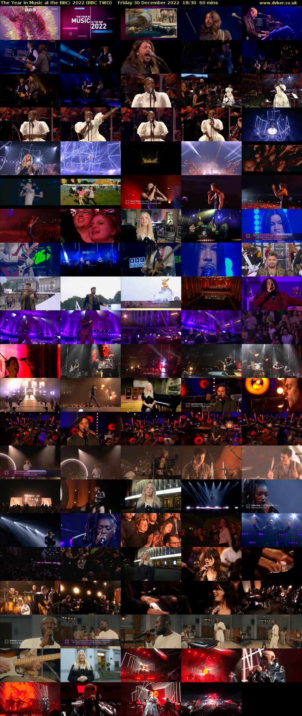 The Year in Music at the BBC: 2022 (BBC TWO) Friday 30 December 2022 18:30 - 19:30