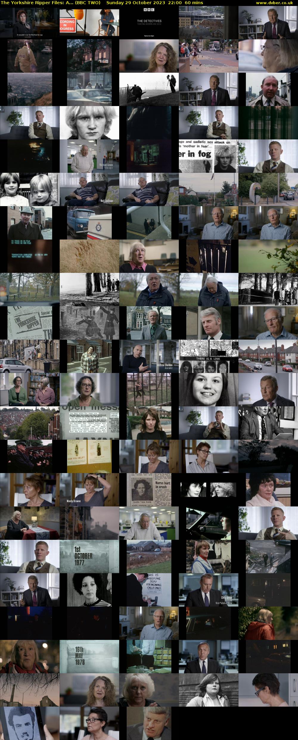 The Yorkshire Ripper Files: A... (BBC TWO) Sunday 29 October 2023 22:00 - 23:00
