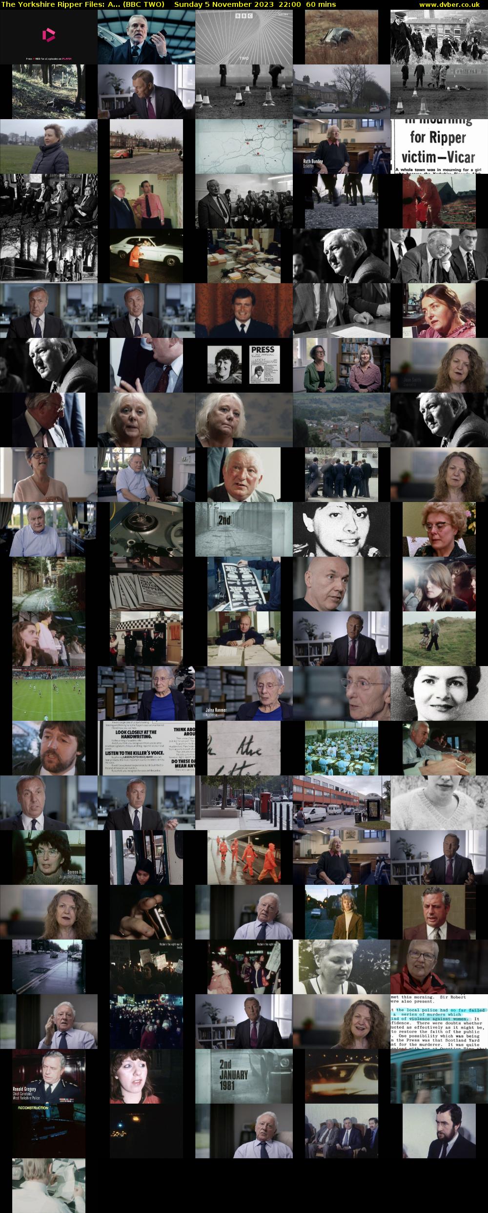 The Yorkshire Ripper Files: A... (BBC TWO) Sunday 5 November 2023 22:00 - 23:00
