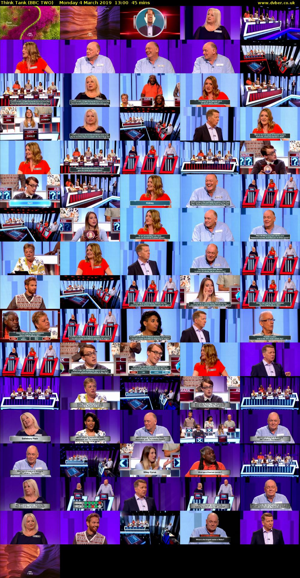 Think Tank (BBC TWO) Monday 4 March 2019 13:00 - 13:45