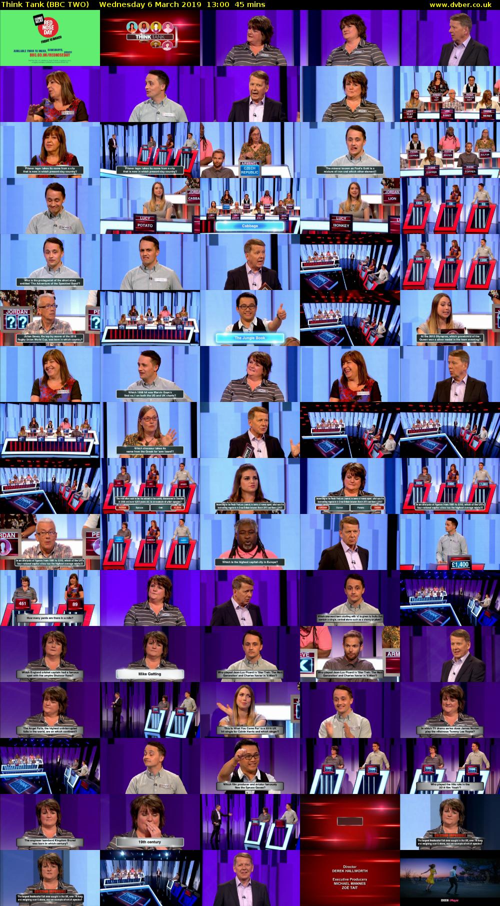 Think Tank (BBC TWO) Wednesday 6 March 2019 13:00 - 13:45