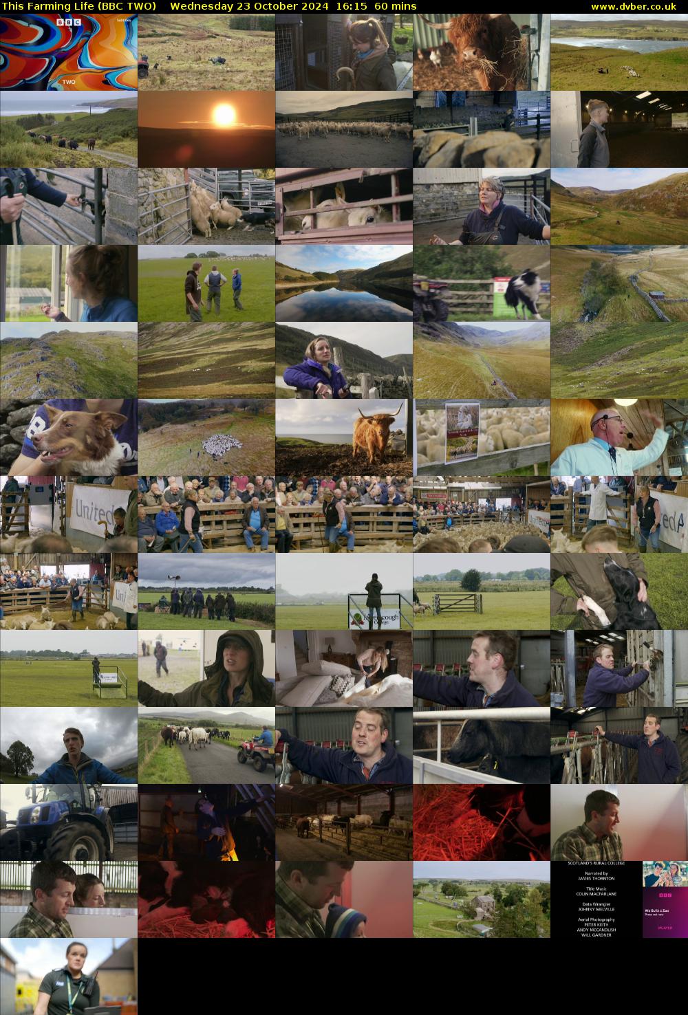 This Farming Life (BBC TWO) Wednesday 23 October 2024 16:15 - 17:15