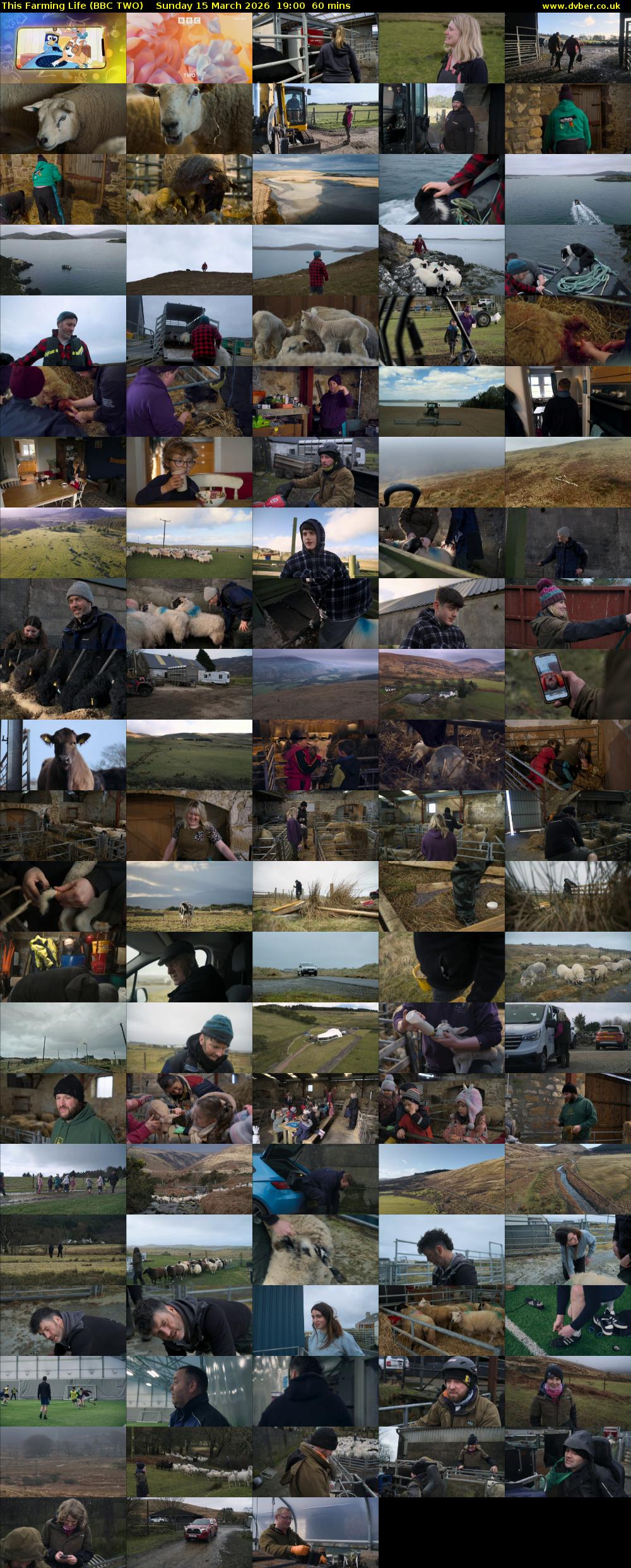 This Farming Life (BBC TWO) Sunday 15 March 2026 19:00 - 20:00