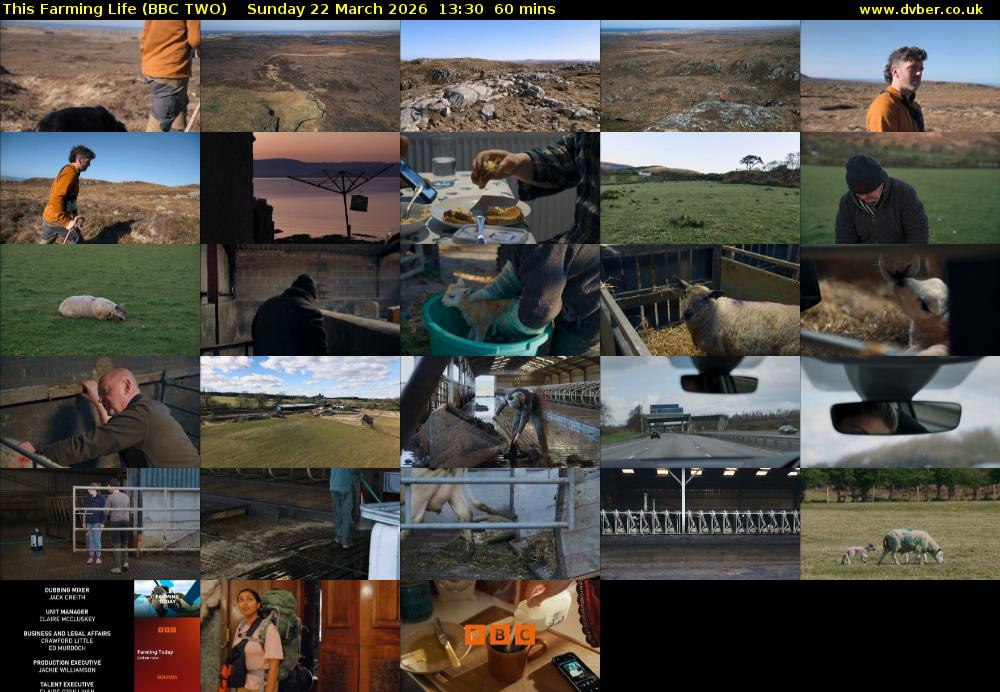 This Farming Life (BBC TWO) Sunday 22 March 2026 13:30 - 14:30