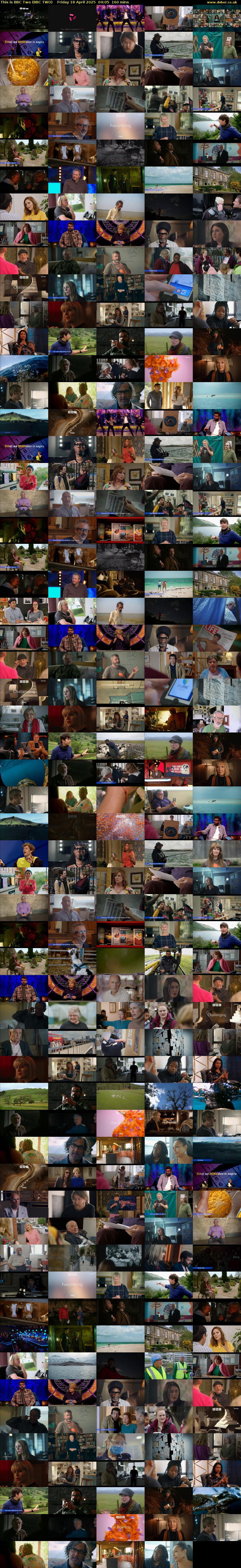 This Is BBC Two (BBC TWO) Friday 18 April 2025 04:05 - 06:45