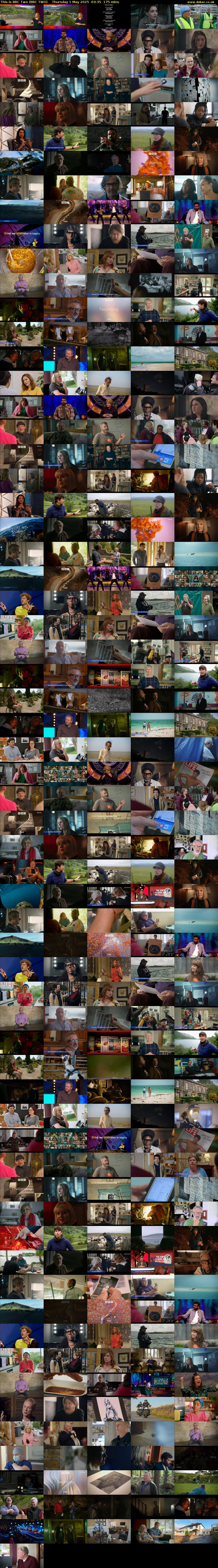 This Is BBC Two (BBC TWO) Thursday 1 May 2025 03:35 - 06:30