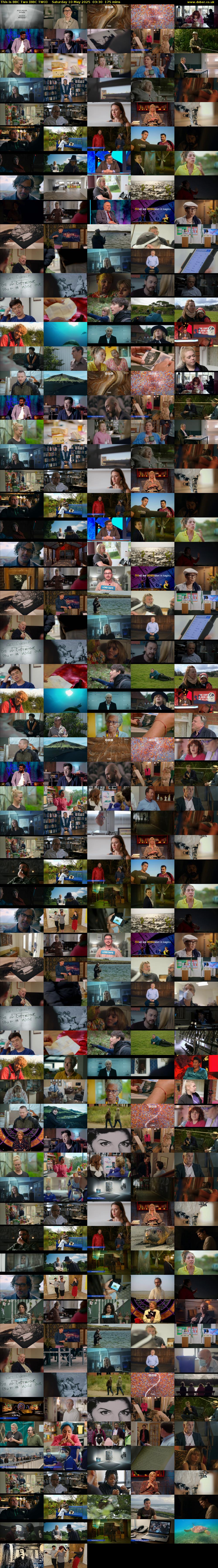 This Is BBC Two (BBC TWO) Saturday 10 May 2025 03:30 - 06:25