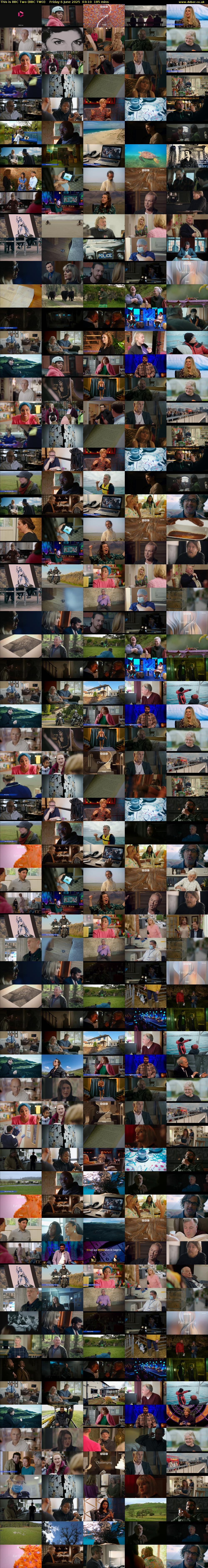 This Is BBC Two (BBC TWO) Friday 6 June 2025 03:10 - 06:15