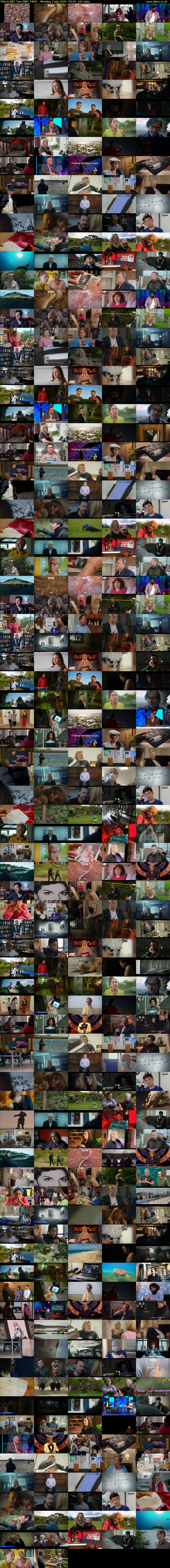 This Is BBC Two (BBC TWO) Monday 7 July 2025 03:00 - 06:45