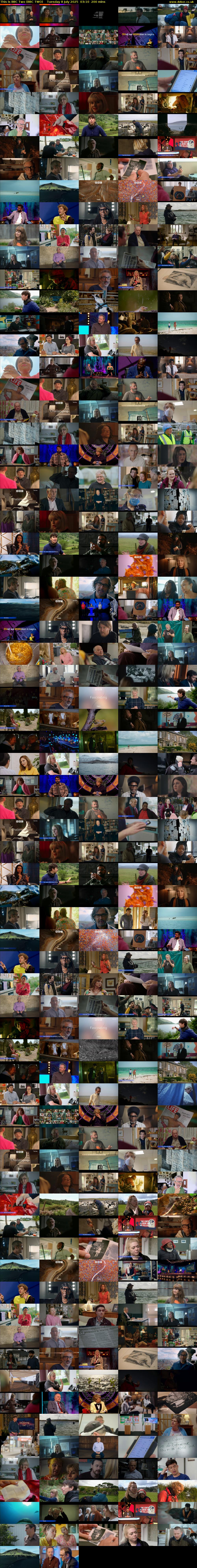 This Is BBC Two (BBC TWO) Tuesday 8 July 2025 03:10 - 06:30