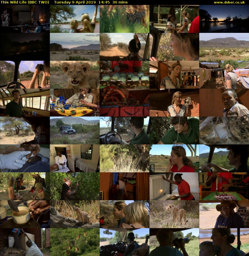 This Wild Life (BBC TWO) Tuesday 9 April 2019 14:45 - 15:15