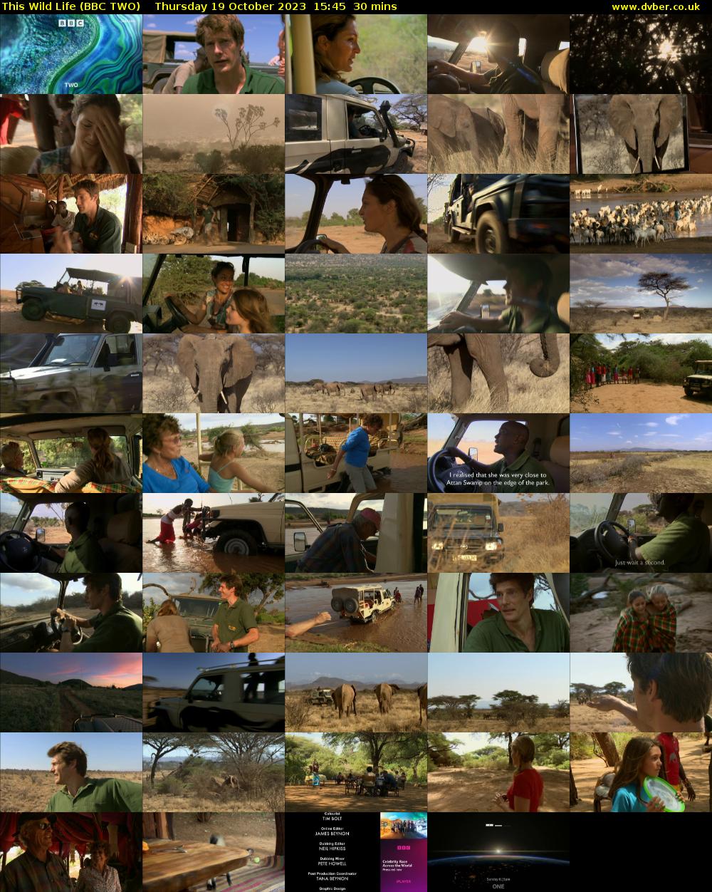This Wild Life (BBC TWO) Thursday 19 October 2023 15:45 - 16:15