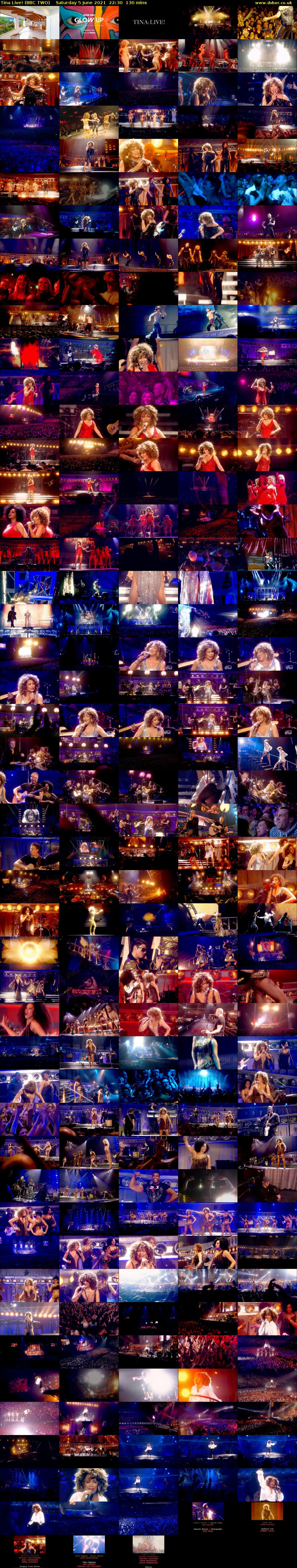 Tina Live! (BBC TWO) Saturday 5 June 2021 22:30 - 00:40