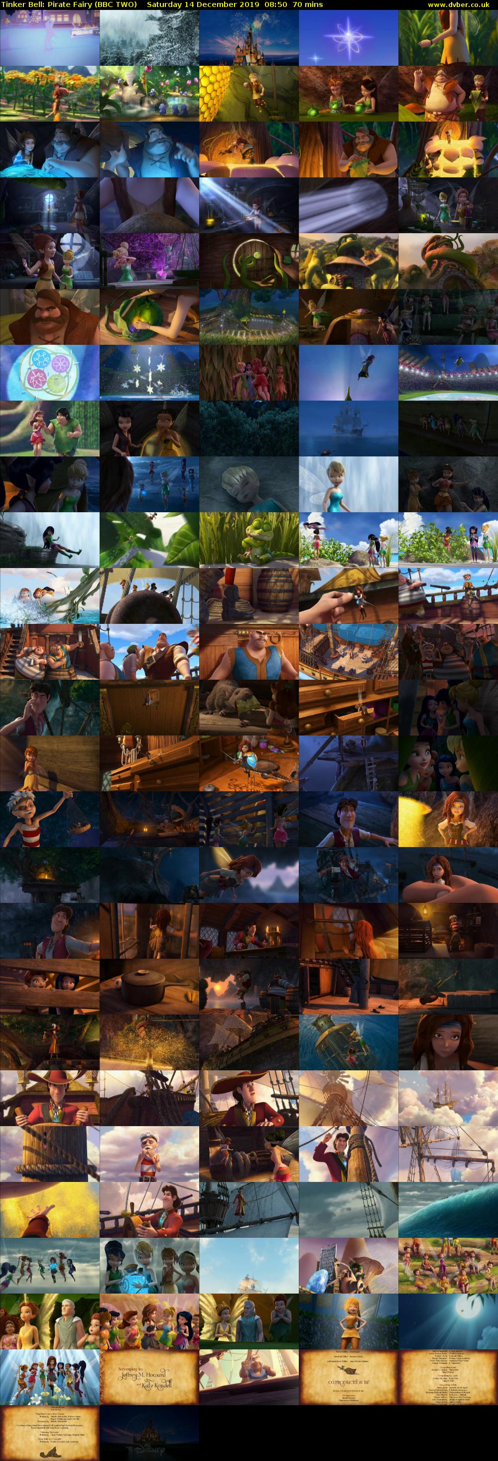 Tinker Bell: Pirate Fairy (BBC TWO) Saturday 14 December 2019 08:50 - 10:00